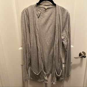 Gray J.Crew cardigan